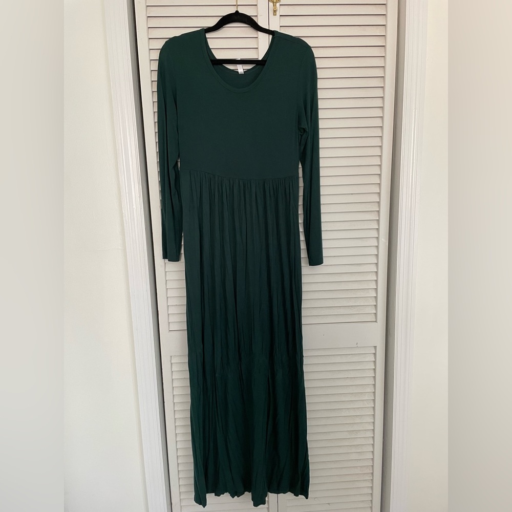 Dearcase Women’s Long Sleeve Maxi Dress